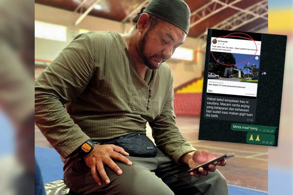 Ebi Kornelis Digelar Macam Anjing?