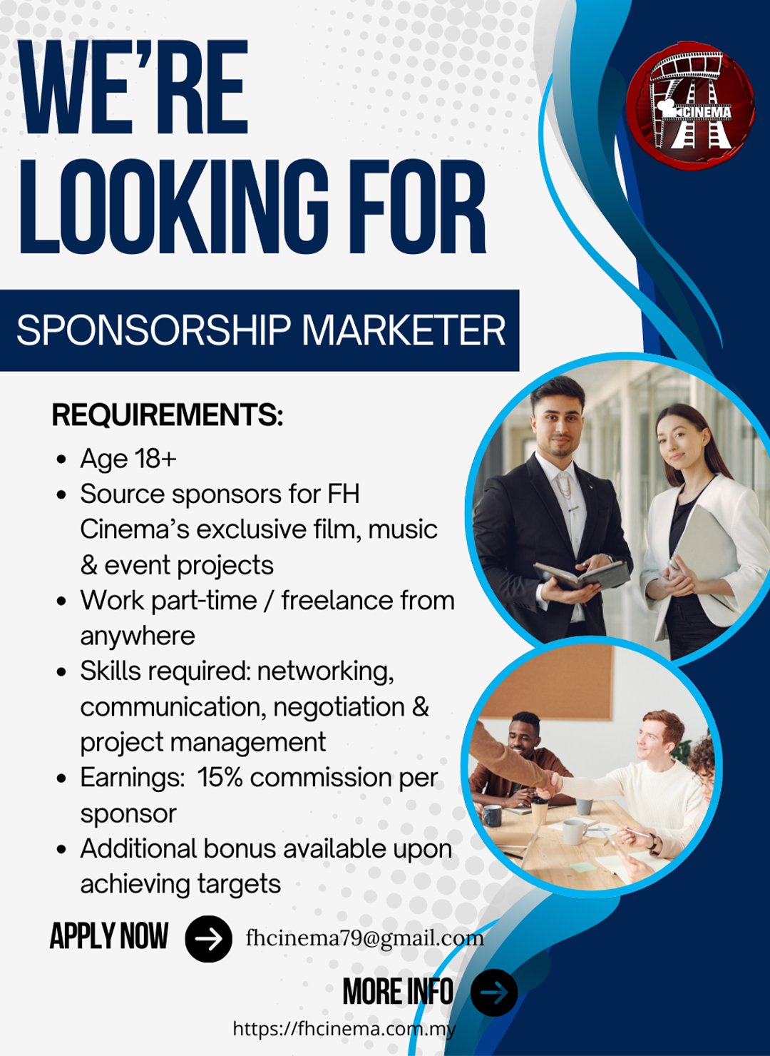 Opportunity: Sponsorship Marketer FH Cinema